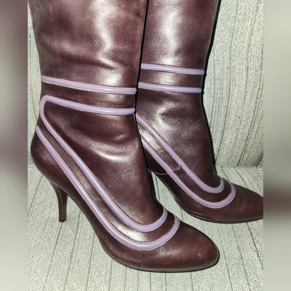 Salvatore Ferragamo tall boots - Picture 2 of 13